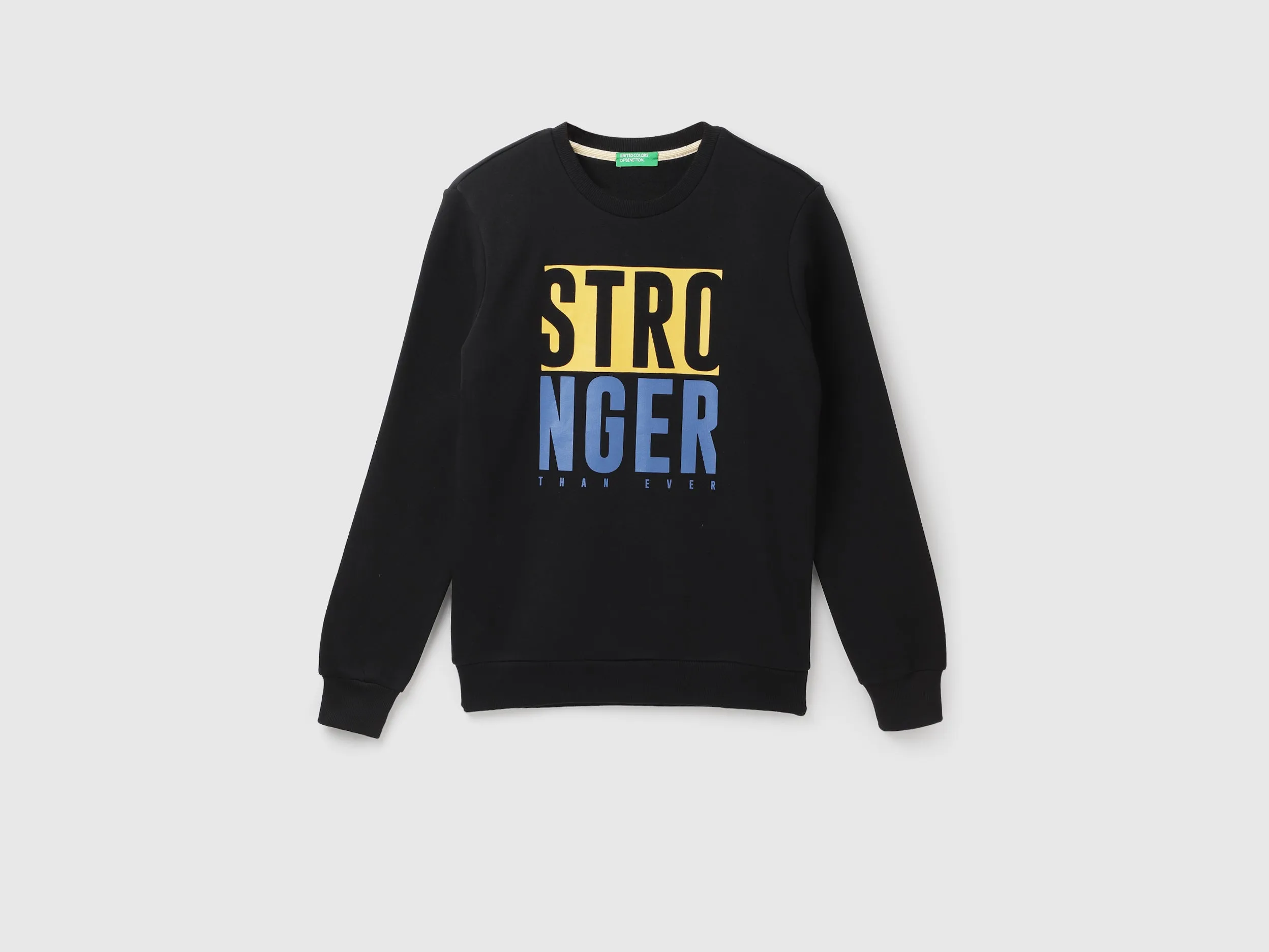 Regular Fit Round Neck Graphic Sweatshirt