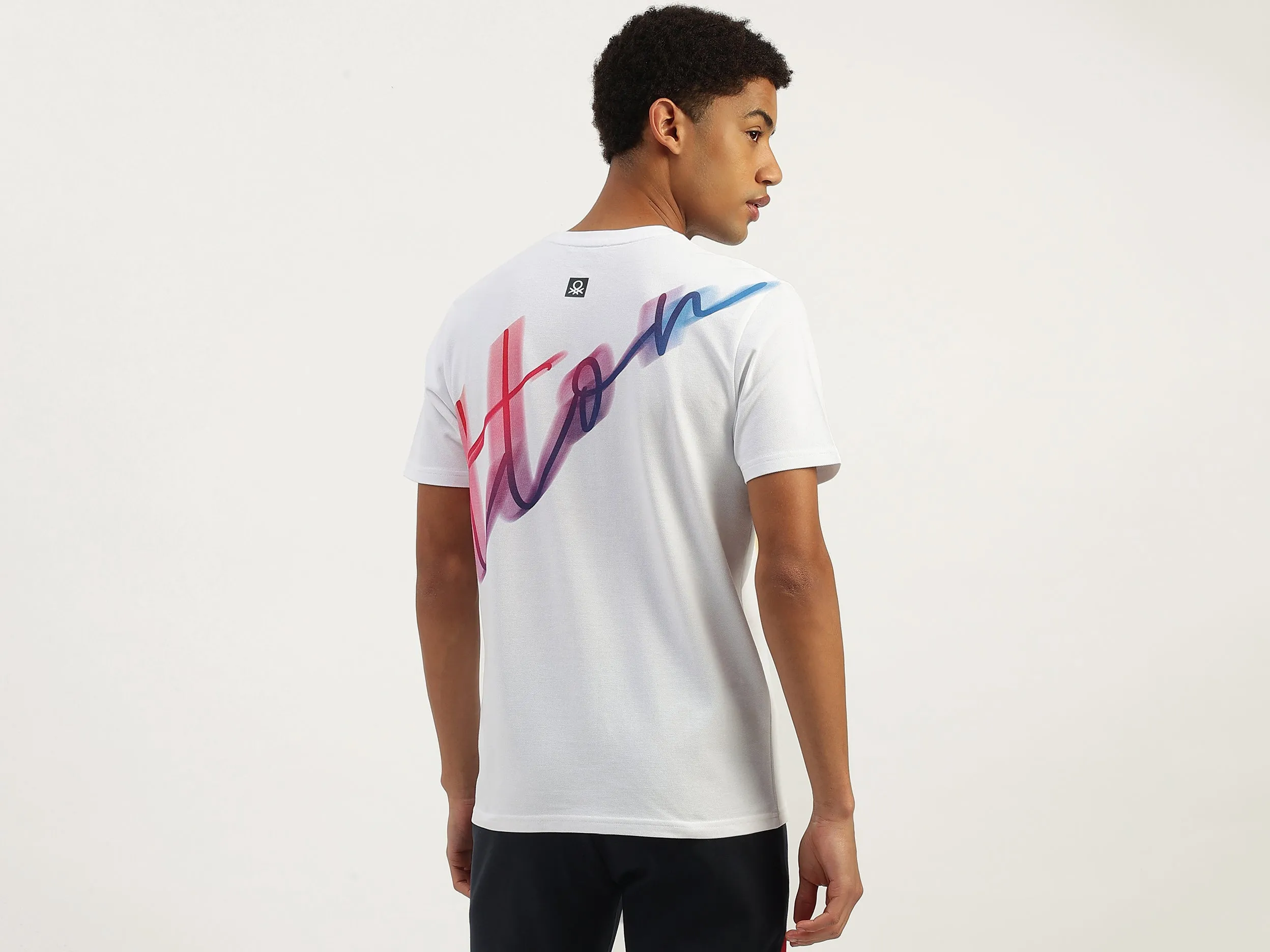 Relaxed Fit Round Neck Graphic T-Shirt
