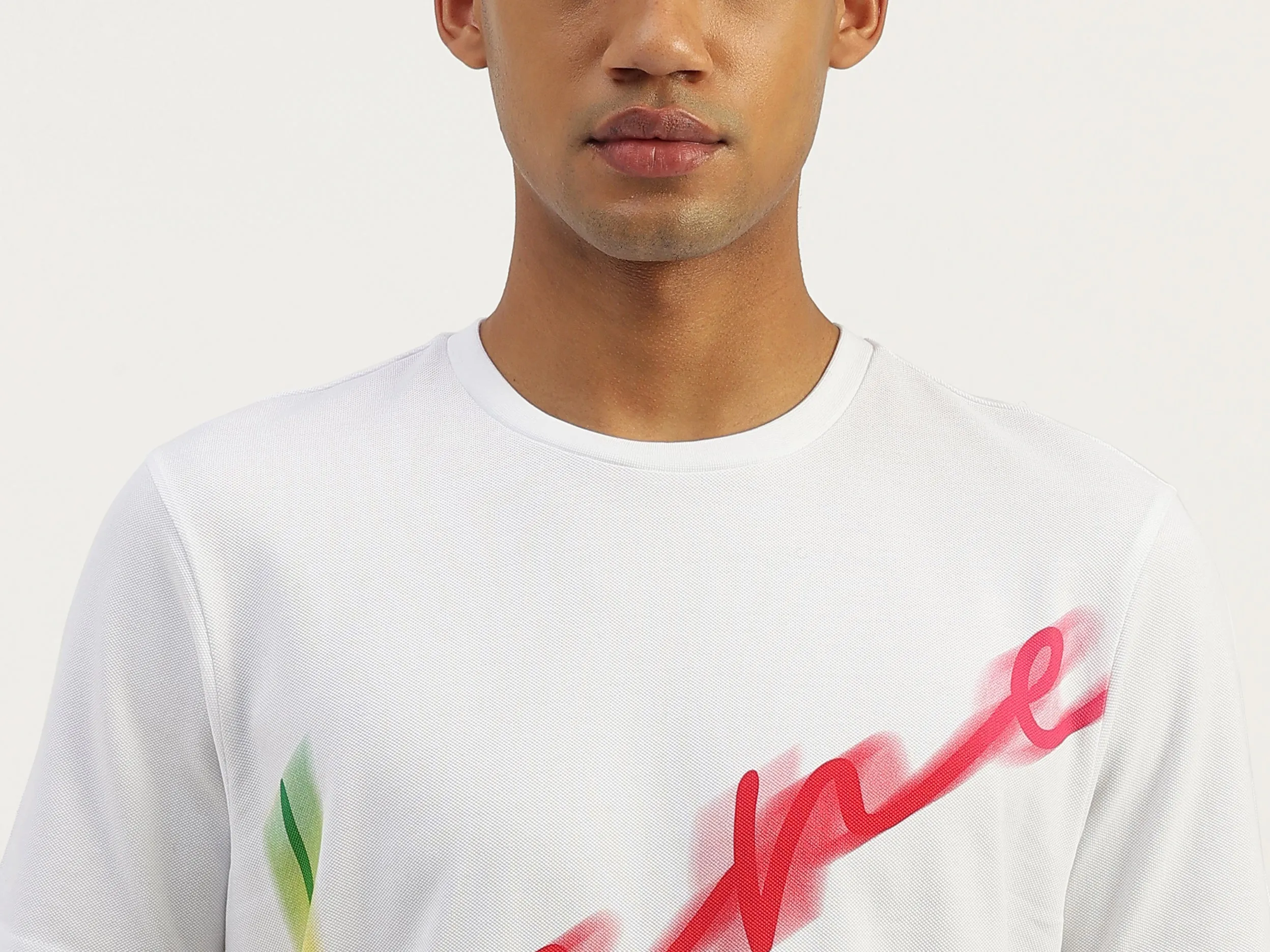 Relaxed Fit Round Neck Graphic T-Shirt