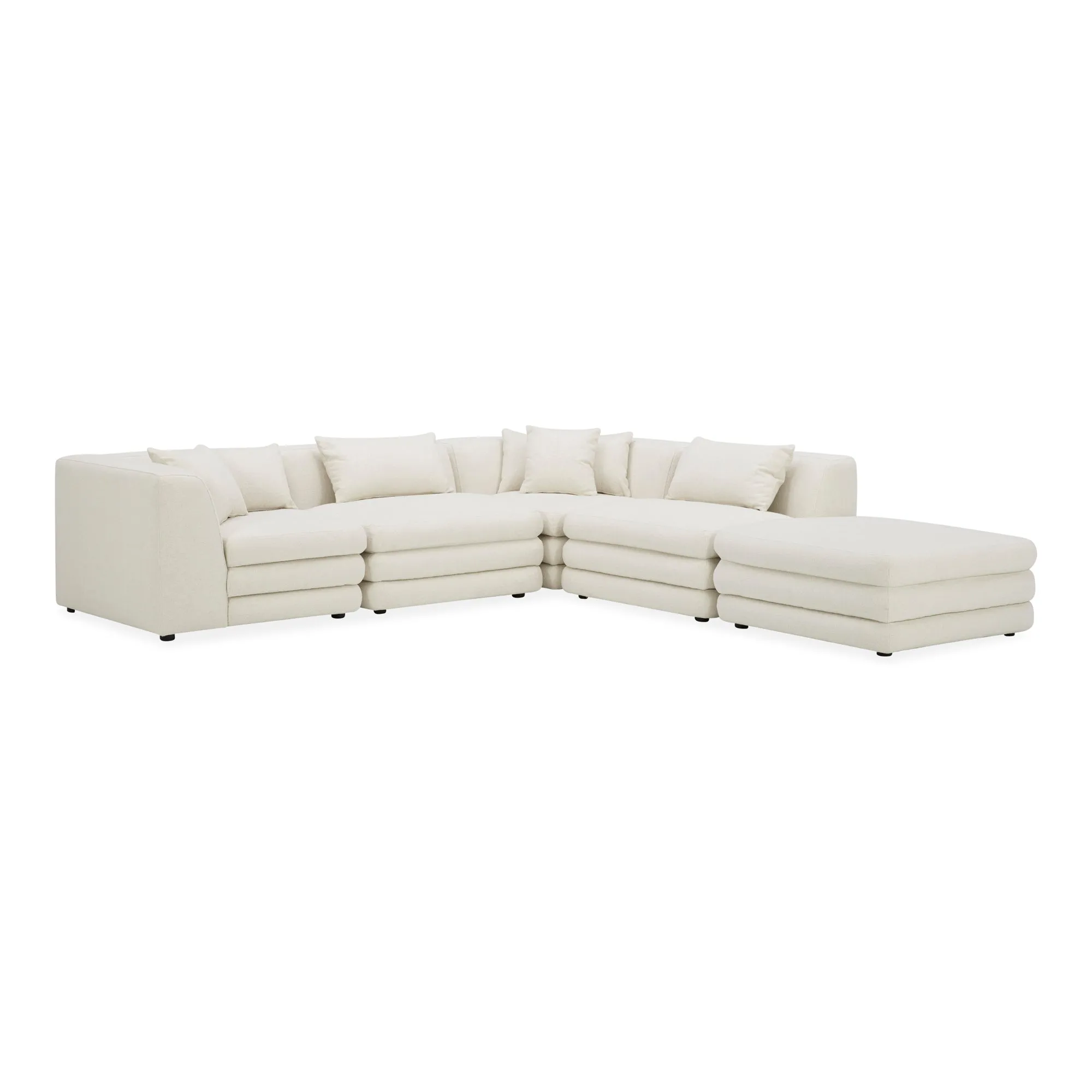 Retro-Chic Modular Lounge Set