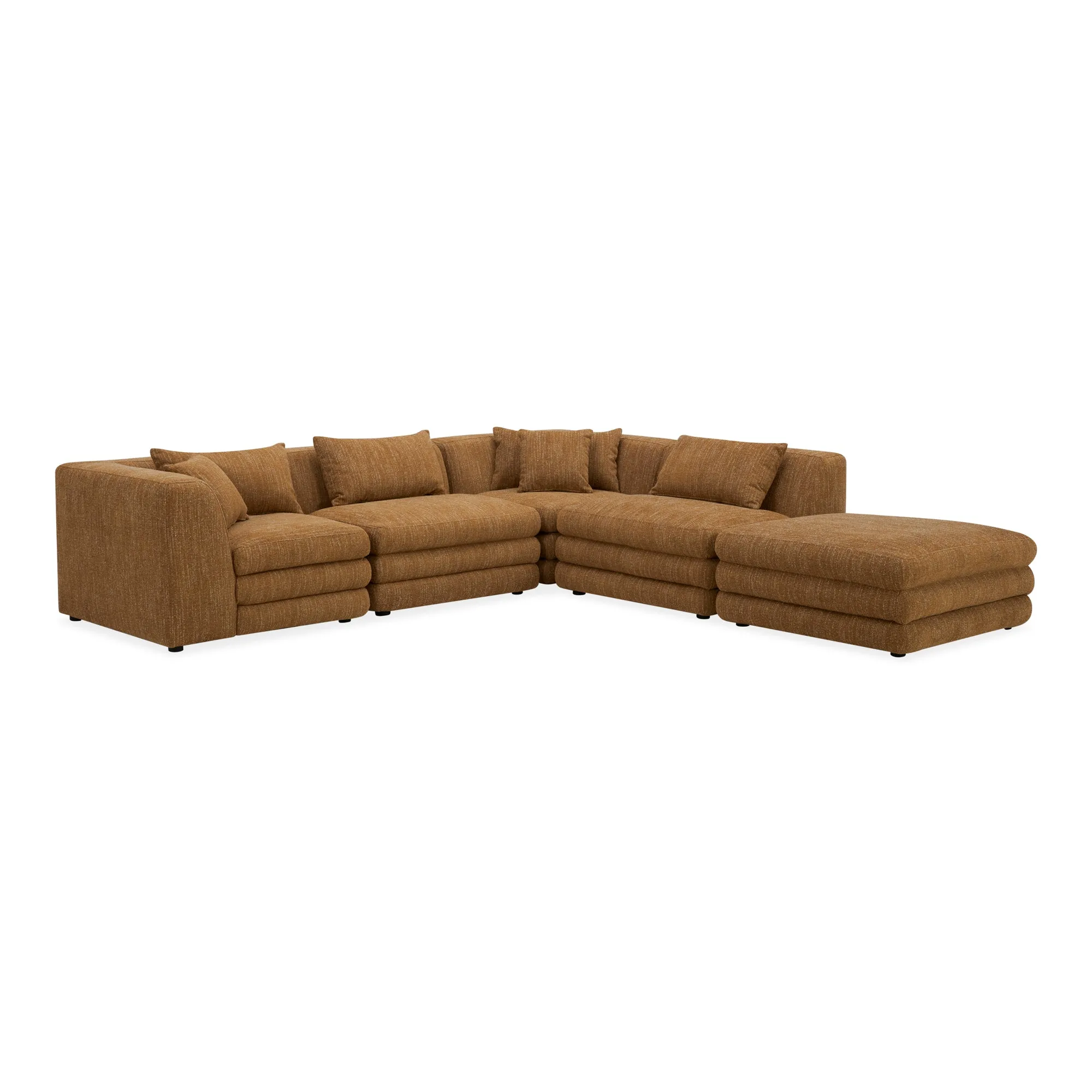 Retro-Chic Modular Lounge Set