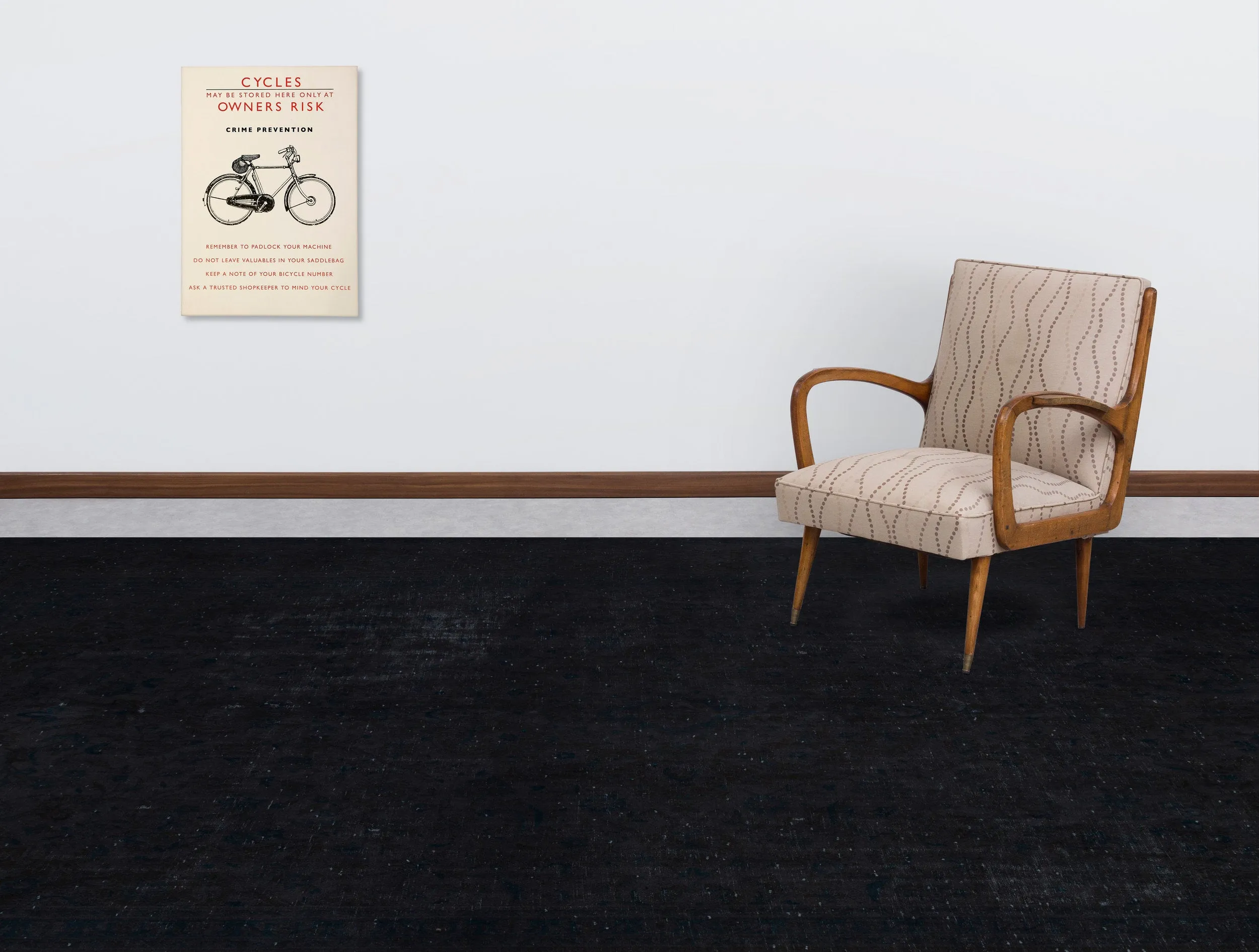 Retro Design Black Over Dyed Vintage XLarge Rug 9'1'' x 13'3'' ft 277 x 405 cm