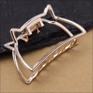 Rosegold Cat Style clutcher