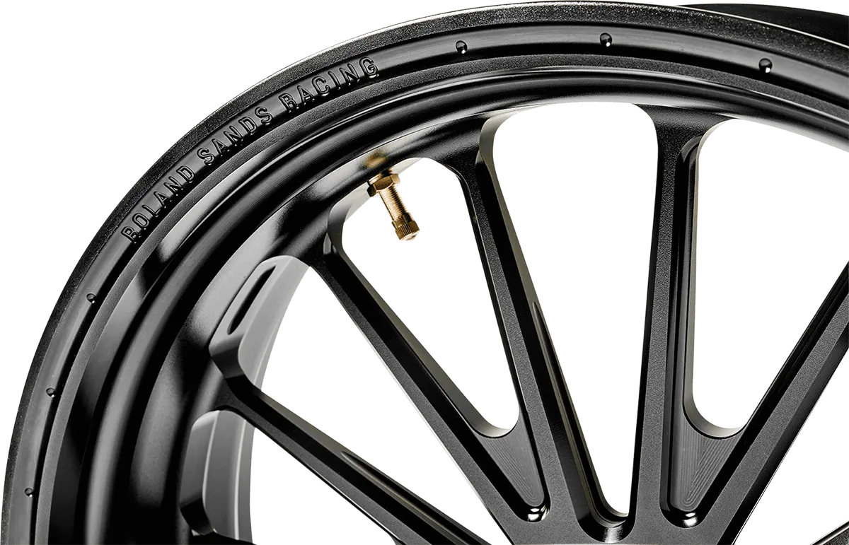RSD 12697814TRSSMB Traction One-Piece Aluminum Rear Wheel - 18in. x 5.5in. - Black Ops