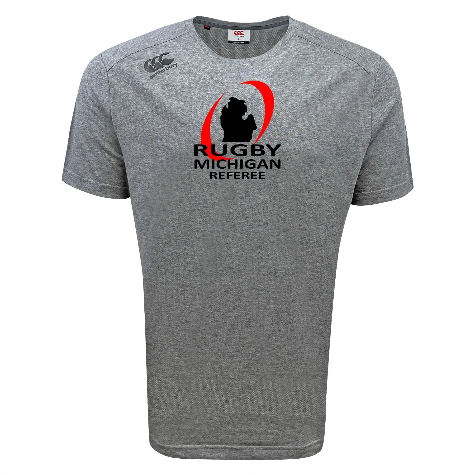 Rugby Michigan Referee Society Tempo Vapodri T-Shirt by Canterbury