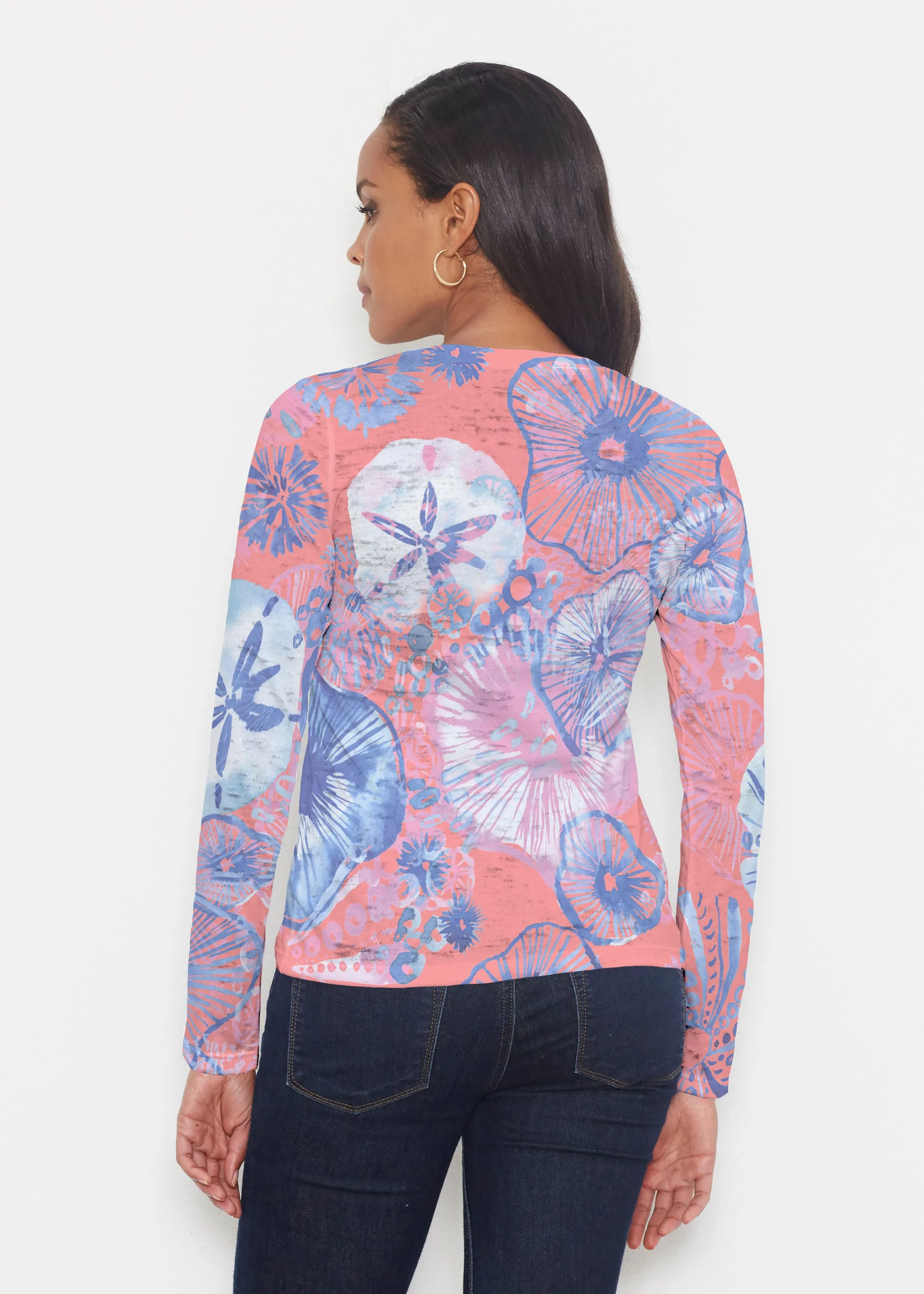 Sand Dollar (16257) ~ Signature Long Sleeve Crew Shirt