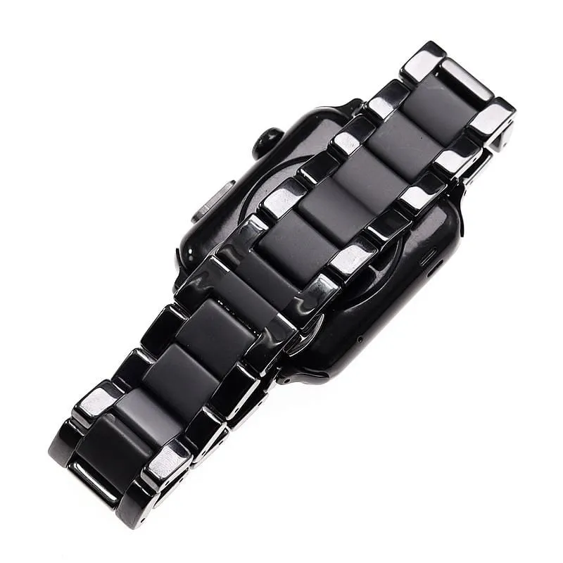 Sandblasting Matte Ceramic Band Compatible With Apple Watch - All Series