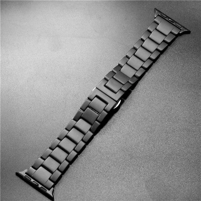 Sandblasting Matte Ceramic Band Compatible With Apple Watch - All Series
