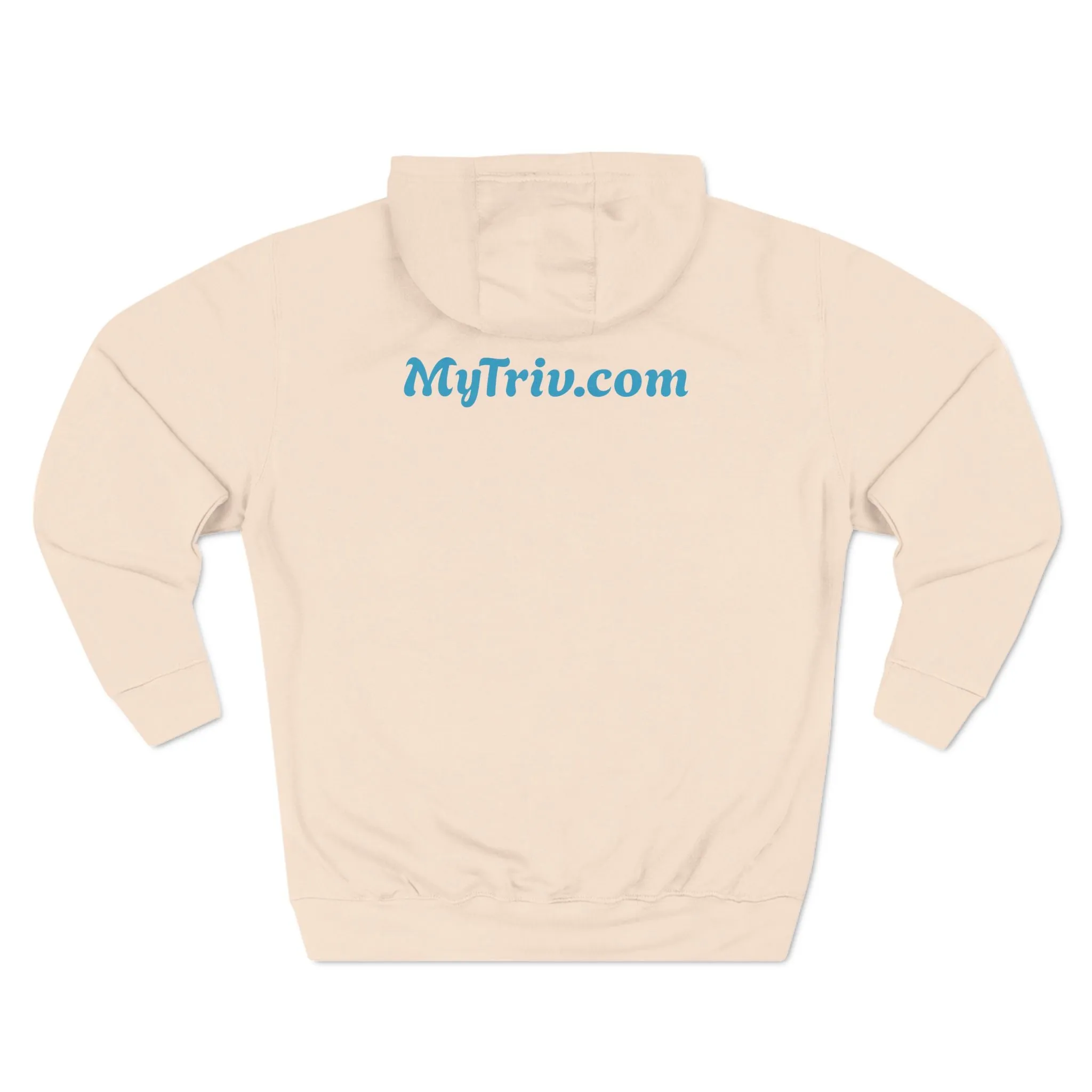Santorini Sunset Fleece Hoodie - Cozy Travel Apparel