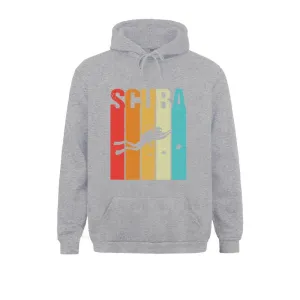 Scuba diving Hoodie for Men | Vintage Scuba Diving