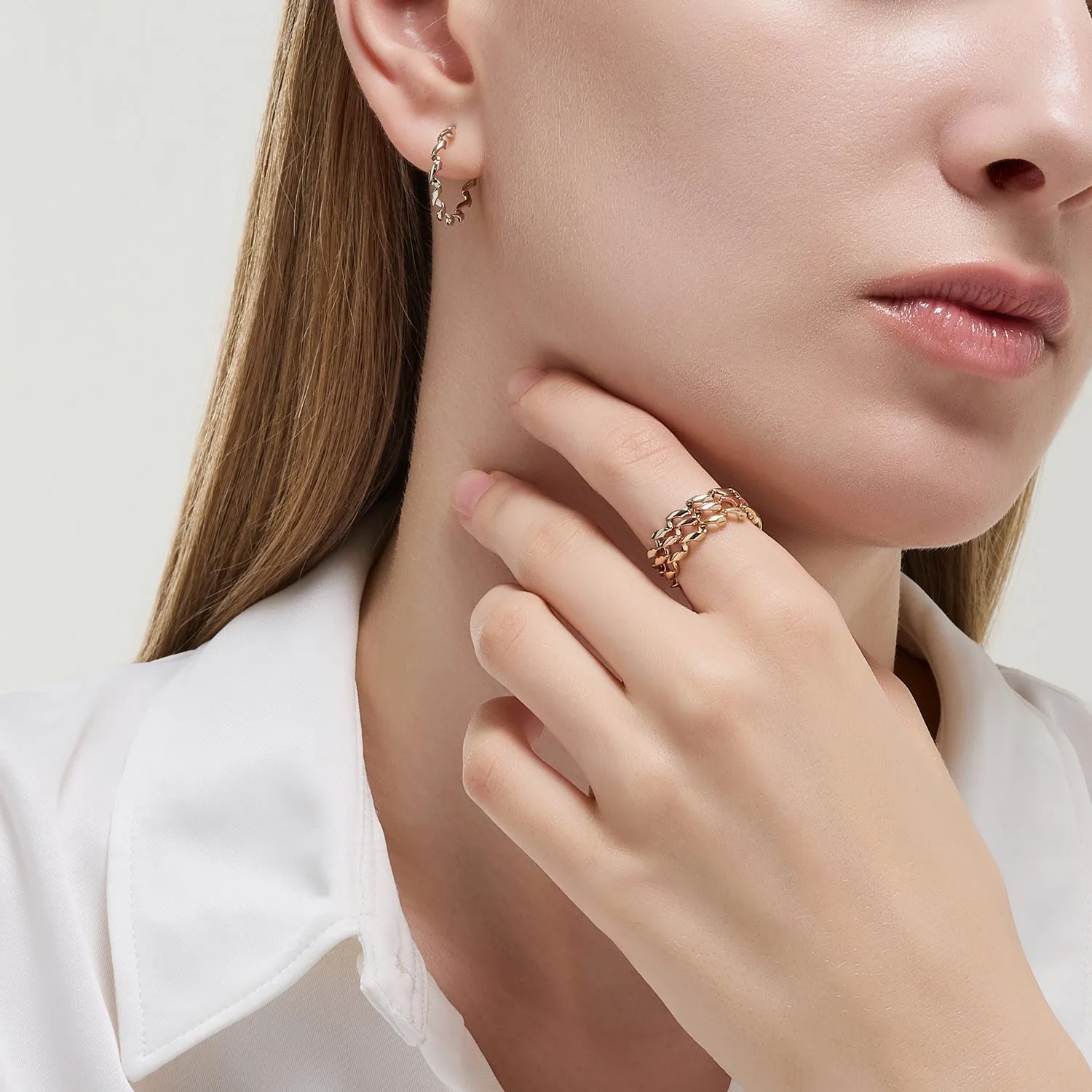 Sensuelle Gold Earring JDSEN4F31XX
