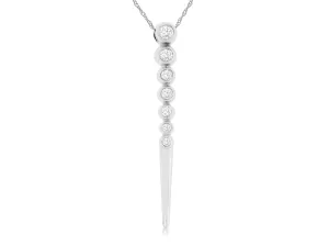 Seven Diamond Drop Pendant