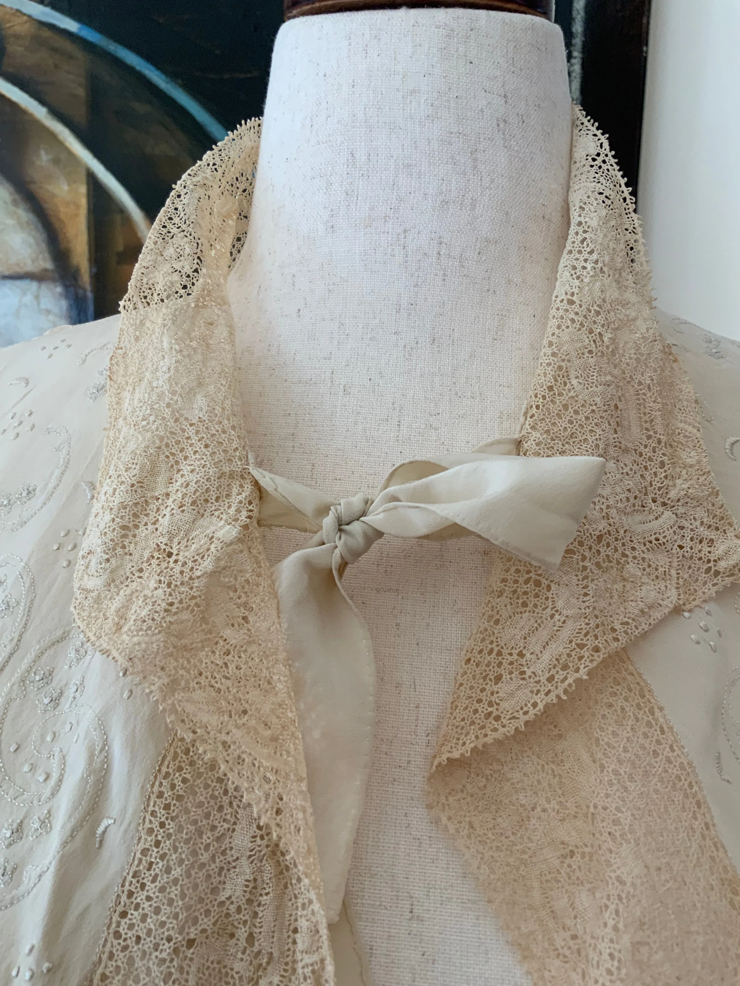Silk Cape Bed Jacket - 30s - 30B