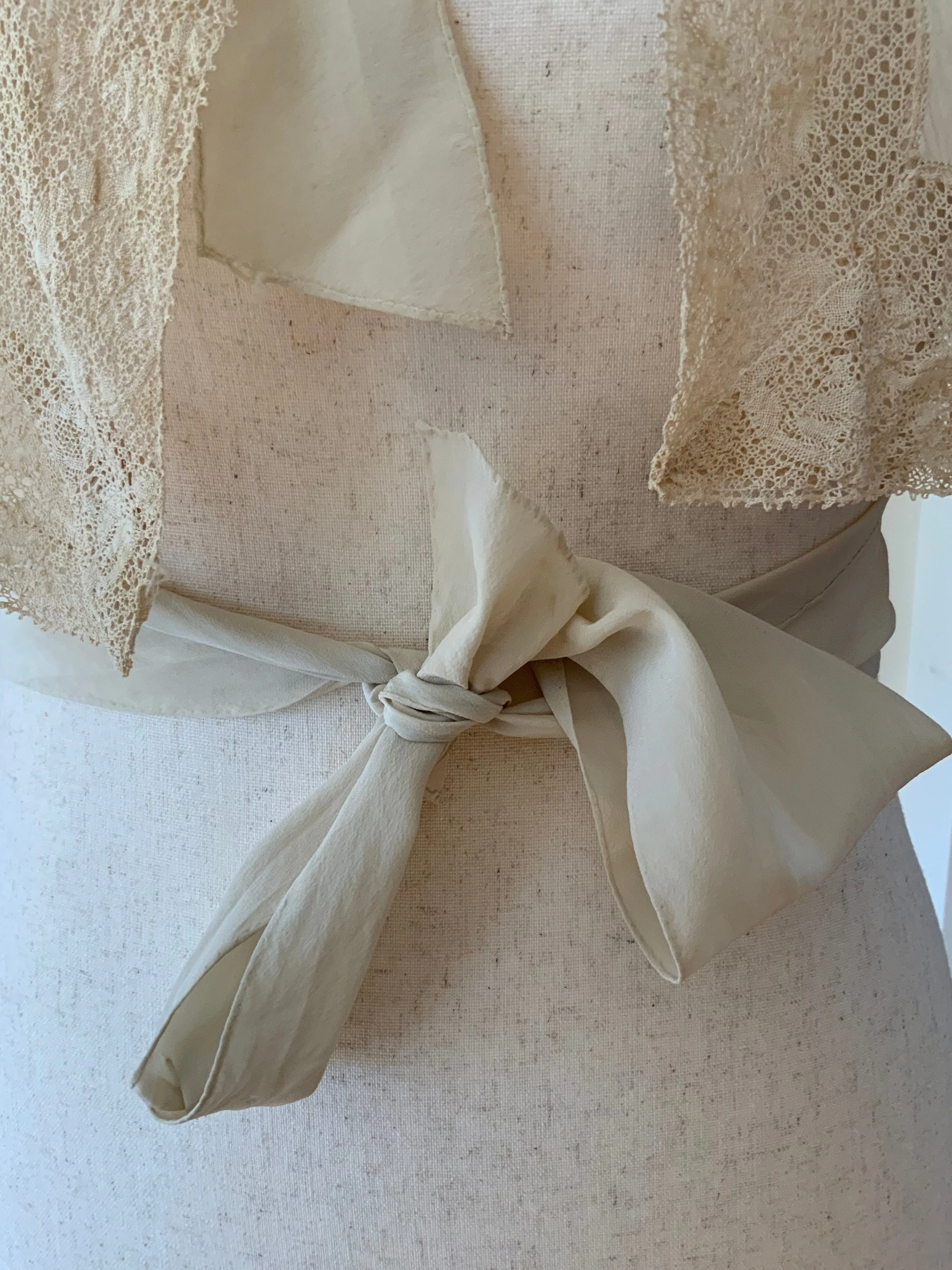 Silk Cape Bed Jacket - 30s - 30B