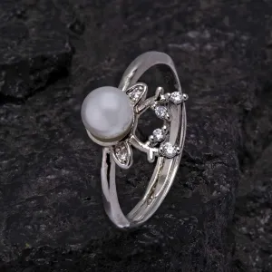 Silver Reindeer Ring