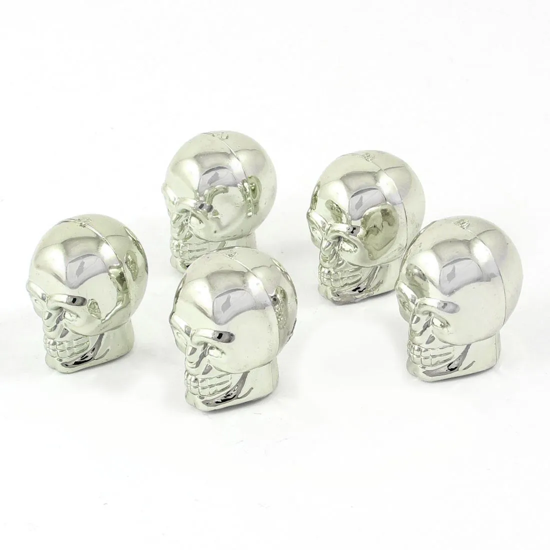 Skull - Bike Valve Covers - Set of 5