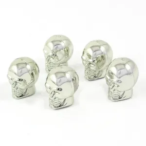 Skull - Bike Valve Covers - Set of 5