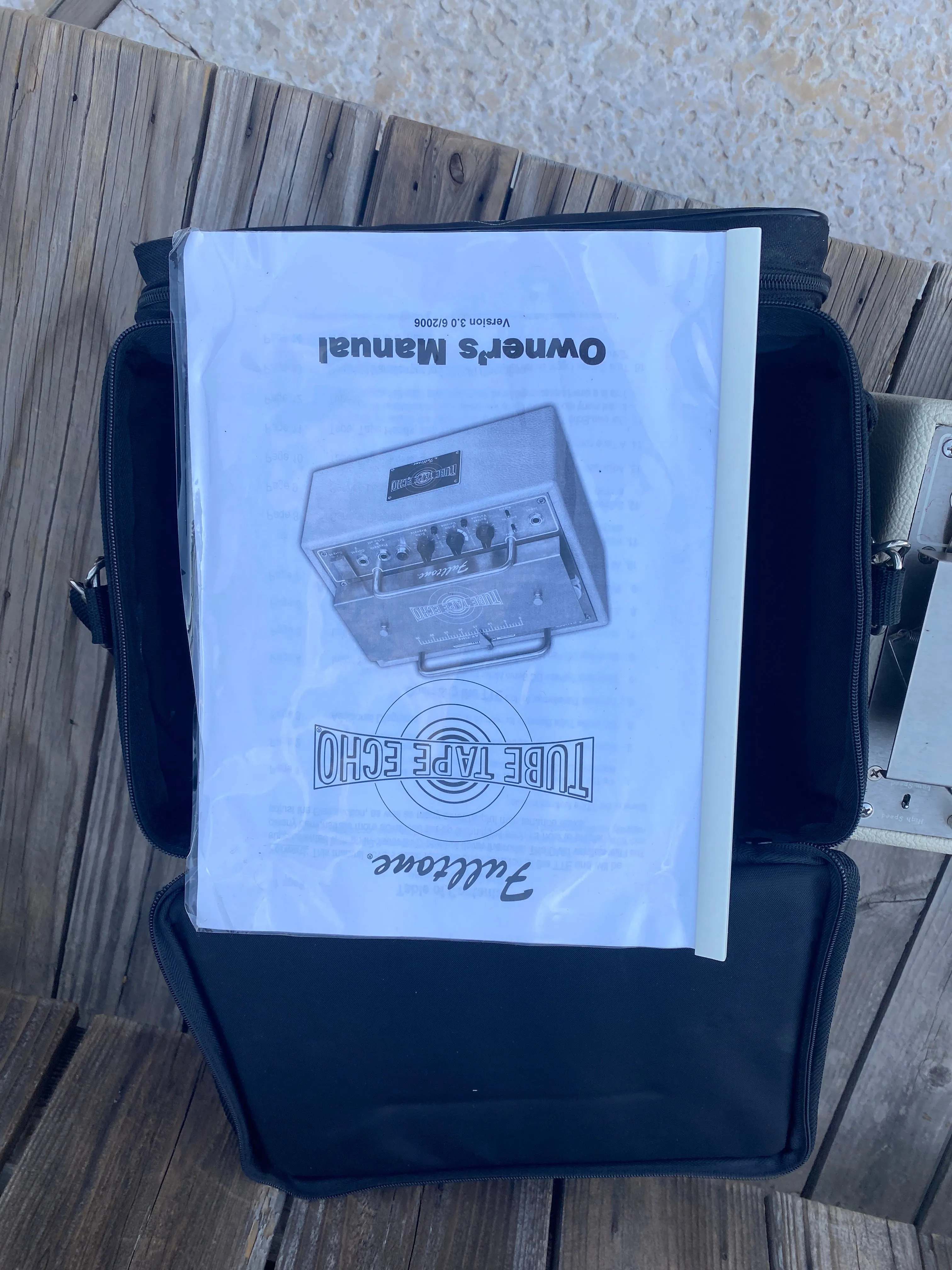 SOLD - Fulltone Tube Tape Echo Unit Echoplex Style