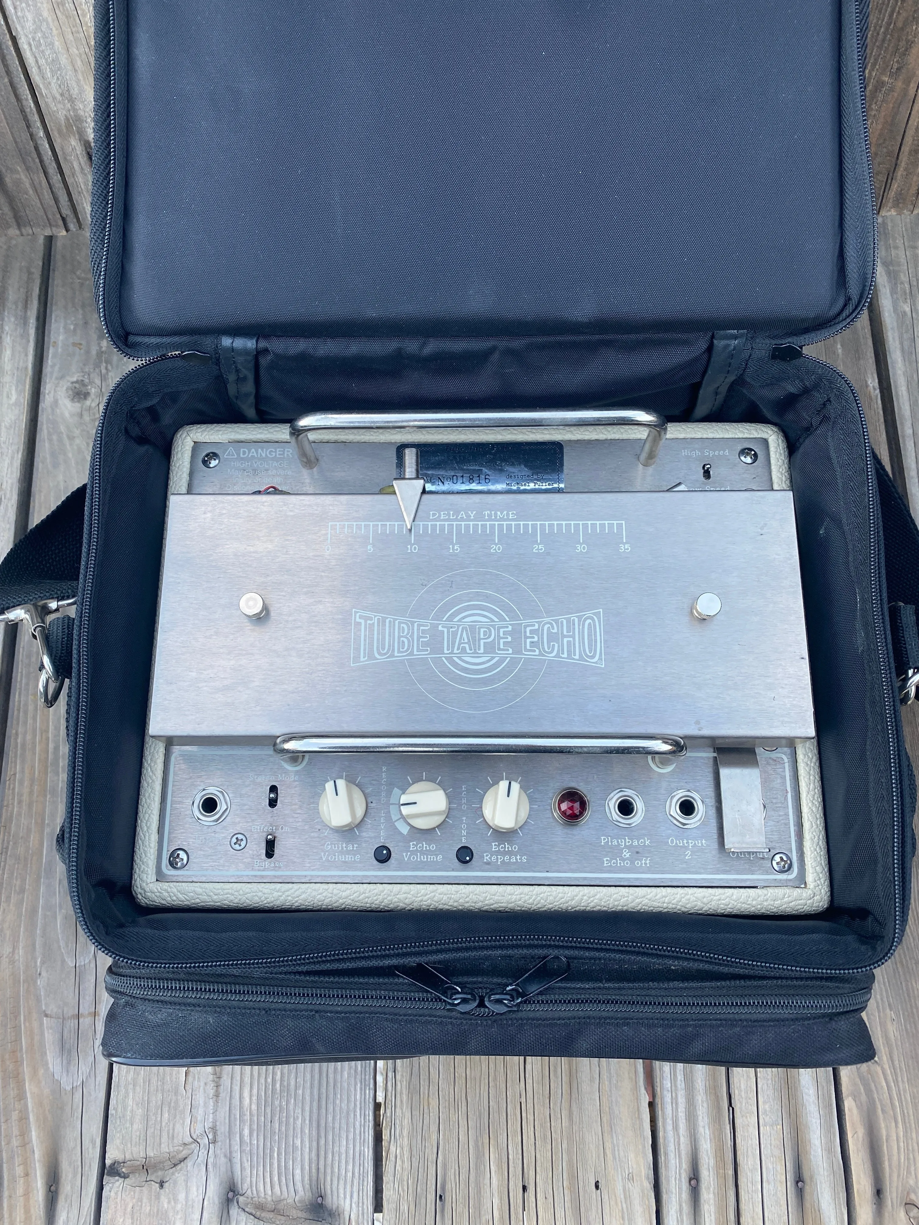 SOLD - Fulltone Tube Tape Echo Unit Echoplex Style