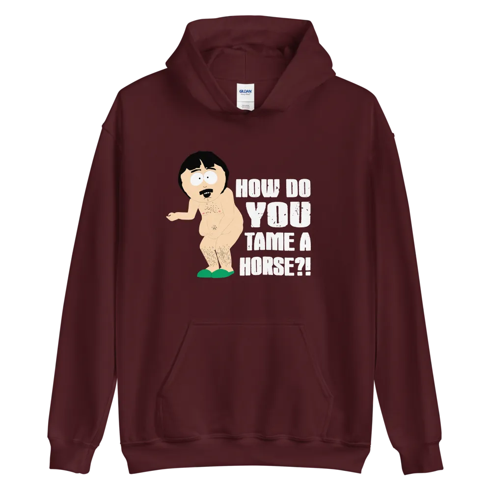 South Park Randy Tame a Horse Hooded Sweatshirt