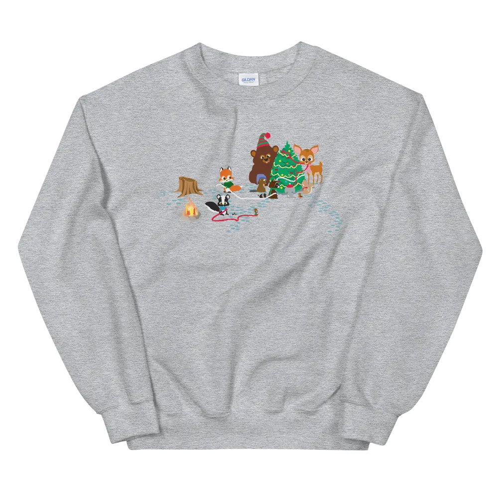 South Park Woodland Critters Fleece Crewneck Sweatshirt