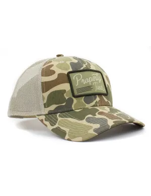 Sportsman Trucker Hat (Vintage Camo)
