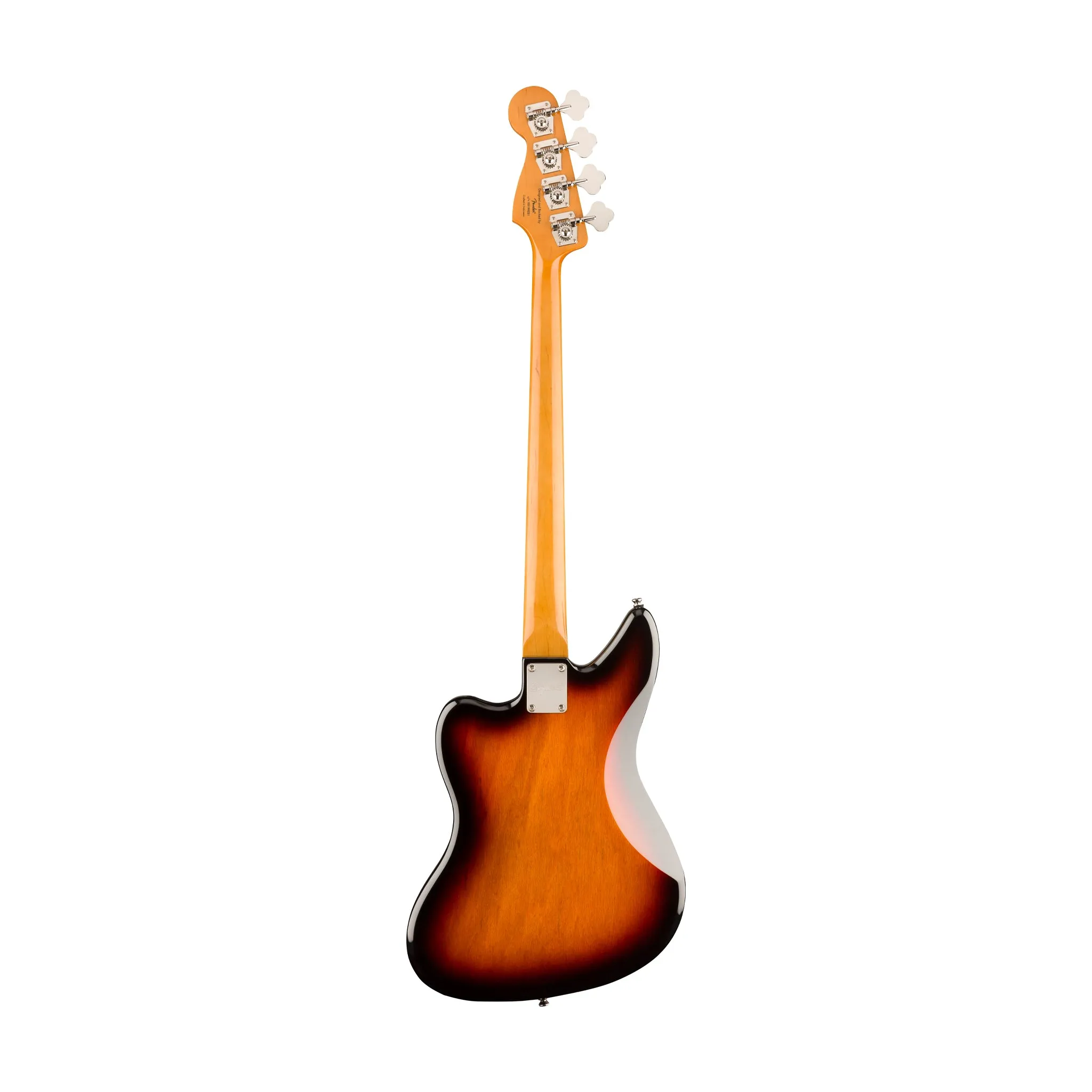 Squier Classic Vibe Jaguar Bass Guitar, Laurel FB, 3-Tone Sunburst