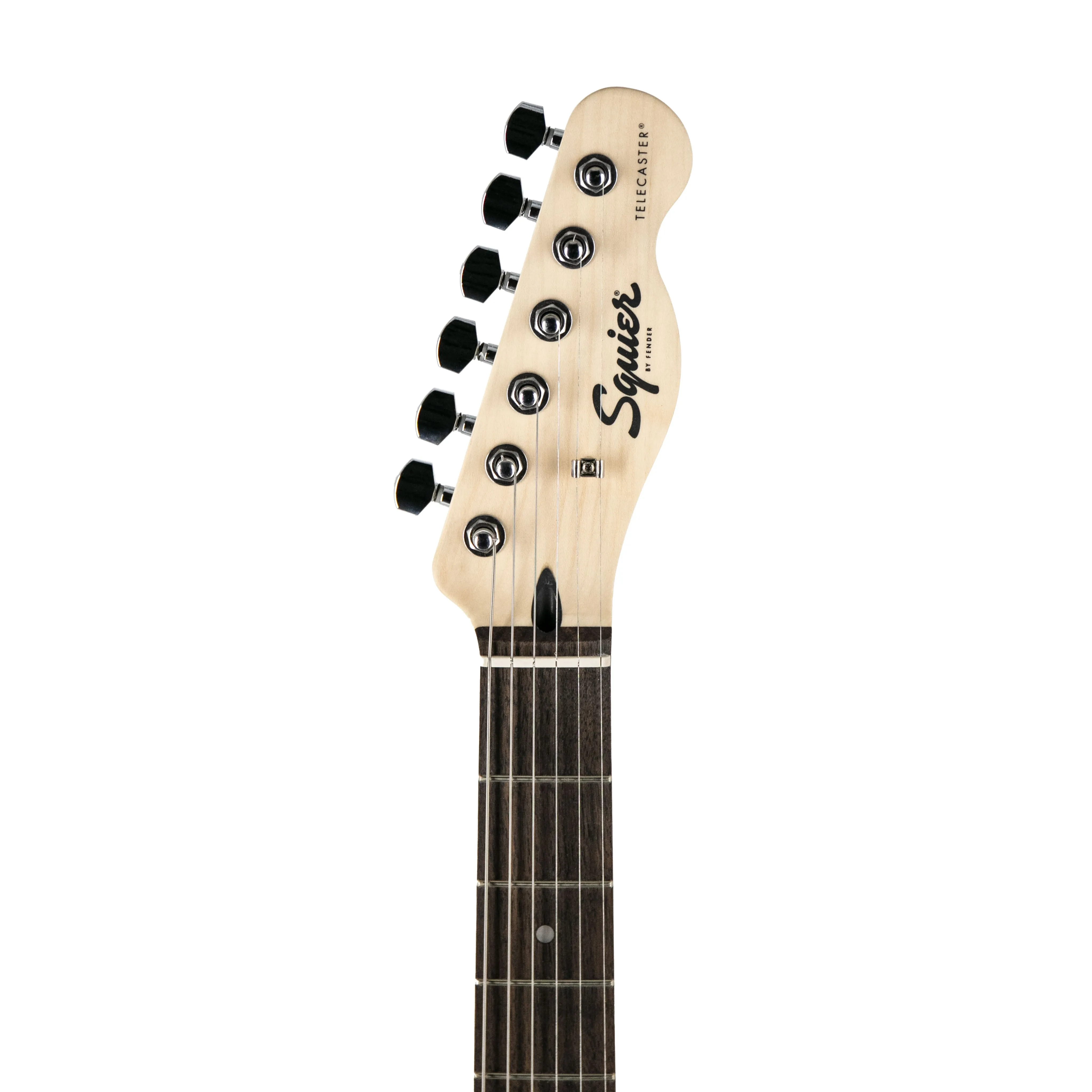 Squier FSR Sonic Telecaster Electric Guitar w/White Pickguard, Laurel FB, Surf Green