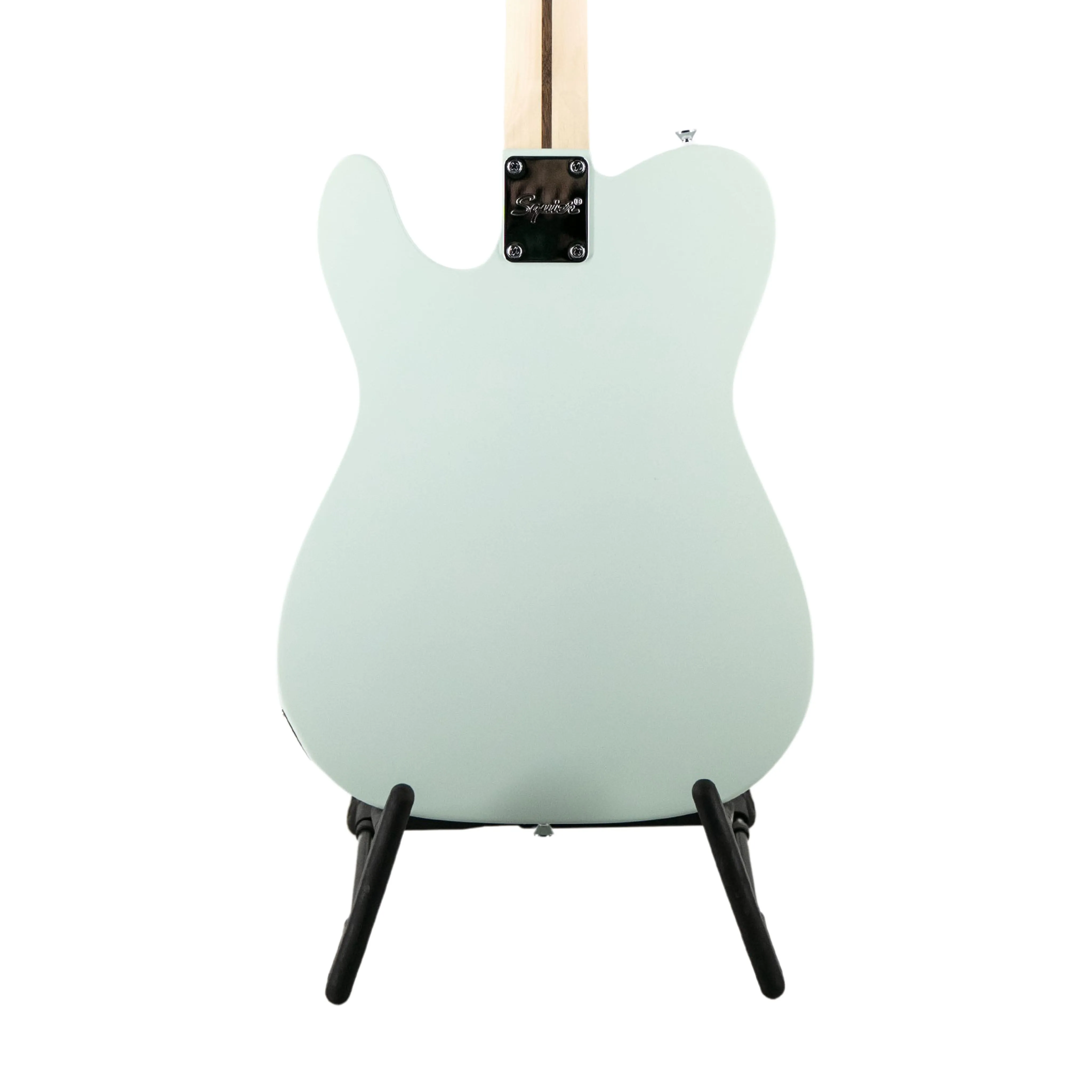 Squier FSR Sonic Telecaster Electric Guitar w/White Pickguard, Laurel FB, Surf Green