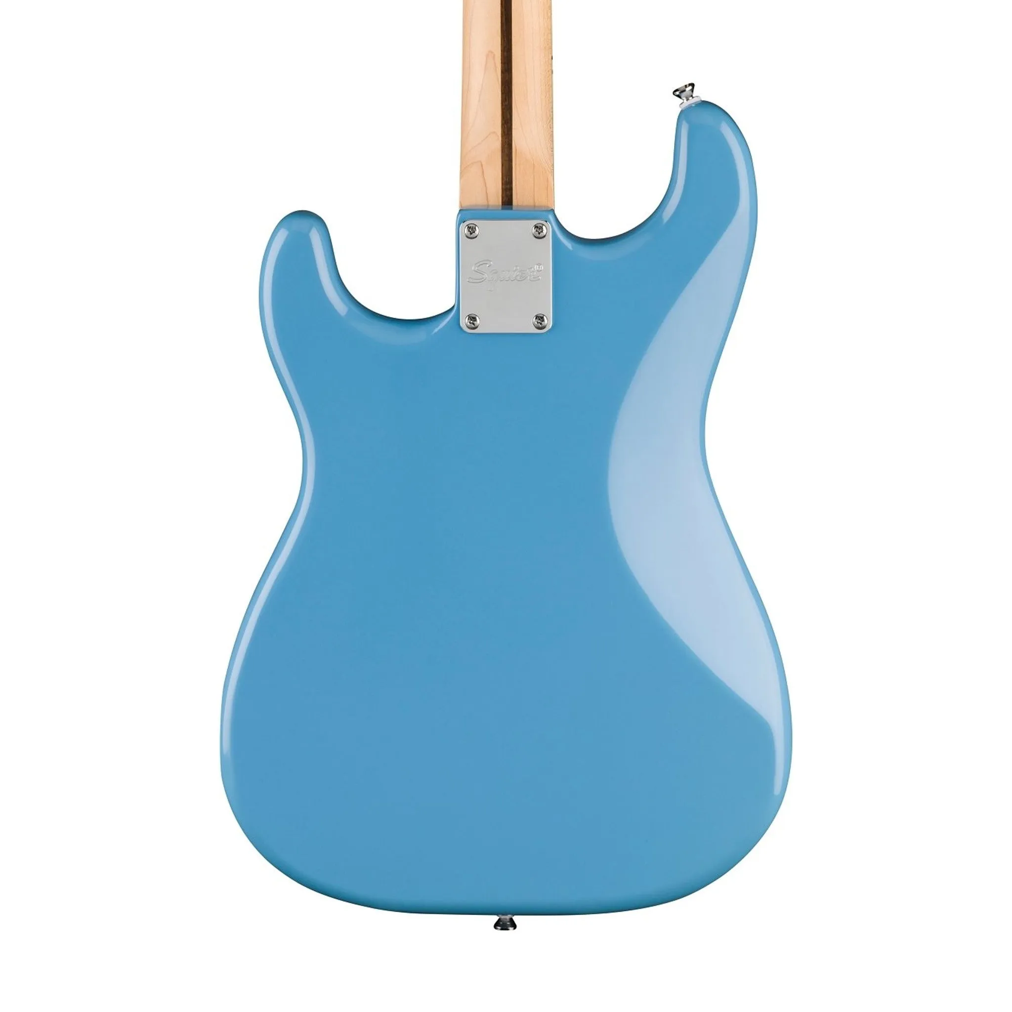 Squier Limited Edition Sonic Stratocaster HT H Electric Guitar w/White Pickguard, Maple FB, California Blue