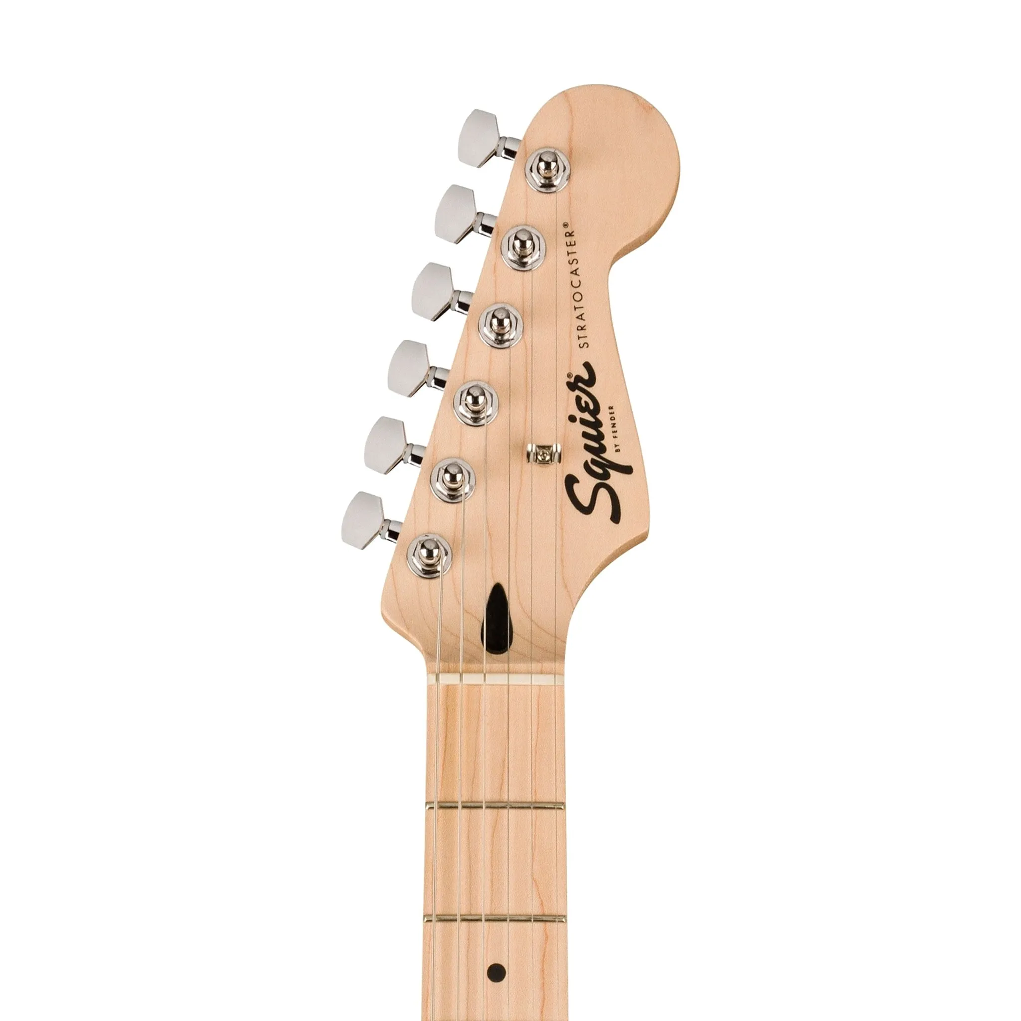 Squier Limited Edition Sonic Stratocaster HT H Electric Guitar w/White Pickguard, Maple FB, California Blue