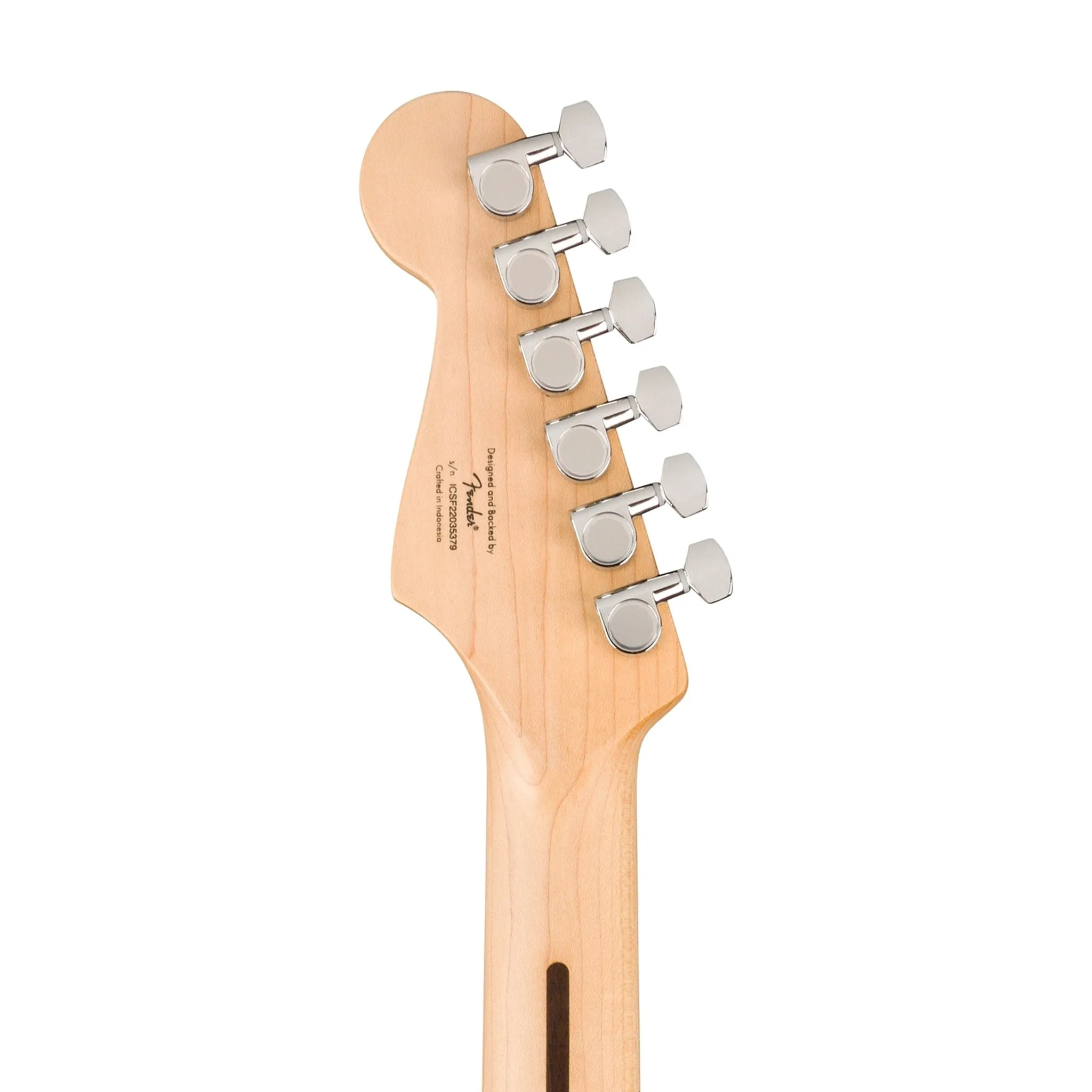 Squier Limited Edition Sonic Stratocaster HT H Electric Guitar w/White Pickguard, Maple FB, California Blue