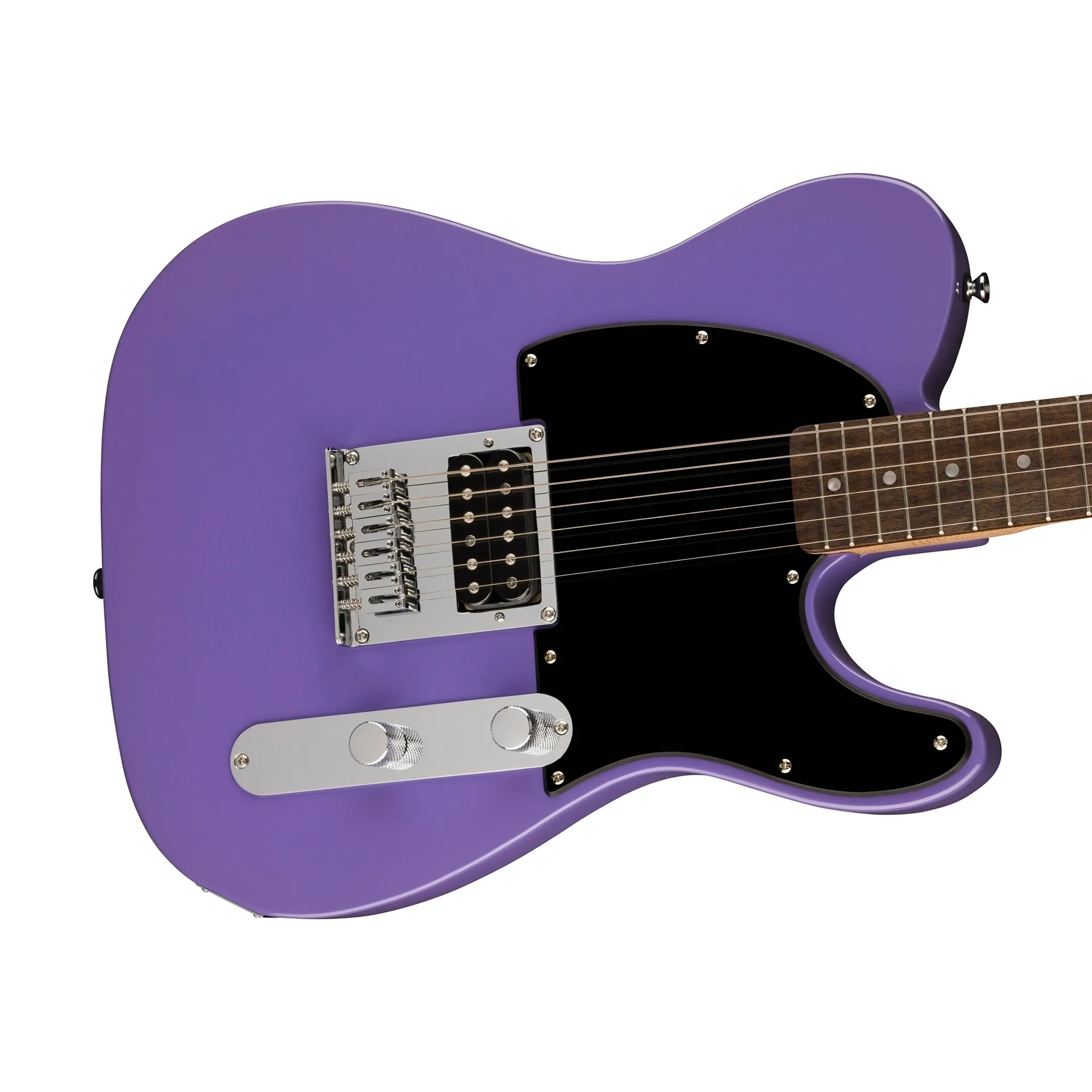 Squier Sonic Esquire H Electric Guitar w/Black Pickguard, Laurel FB, Ultraviolet