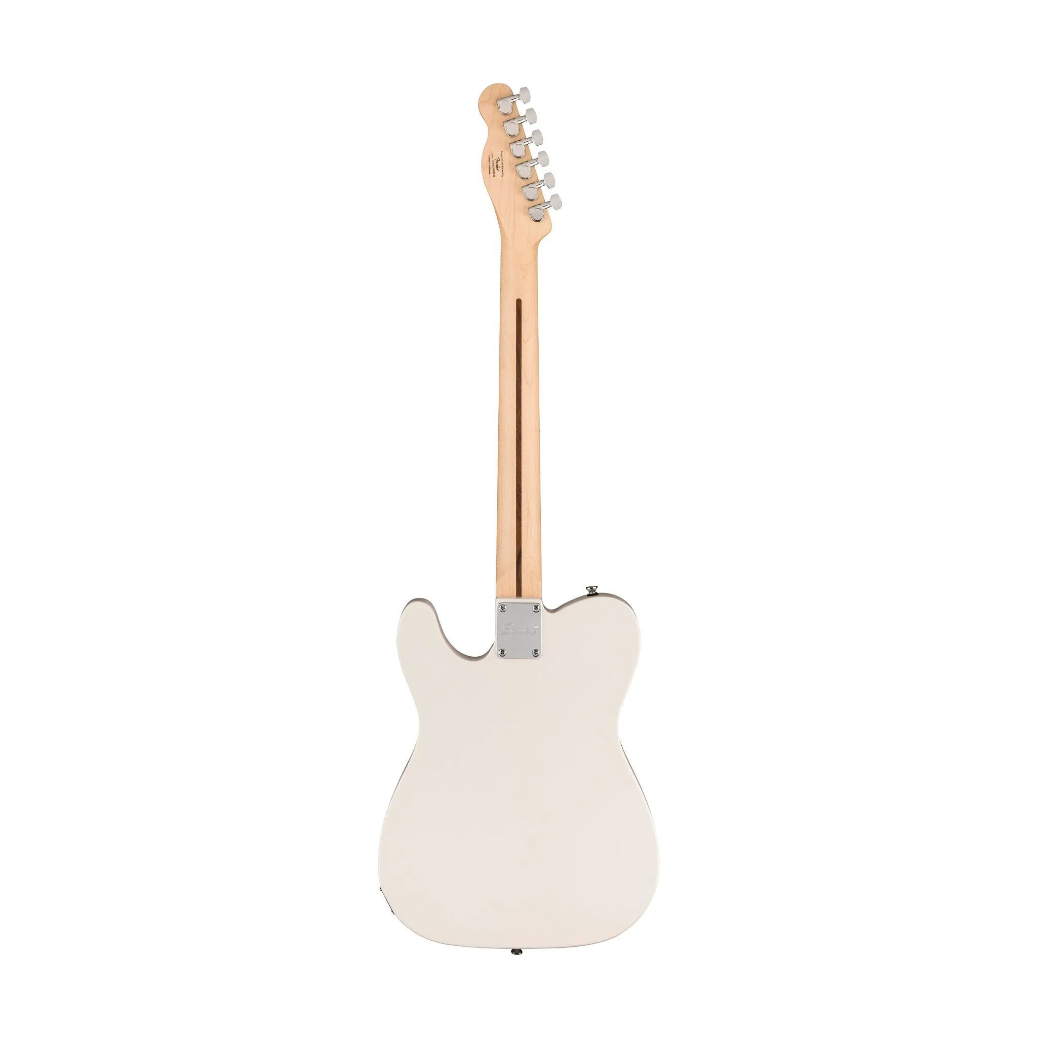 Squier Sonic Esquire H Electric Guitar w/Black Pickguard, Maple FB, Arctic White