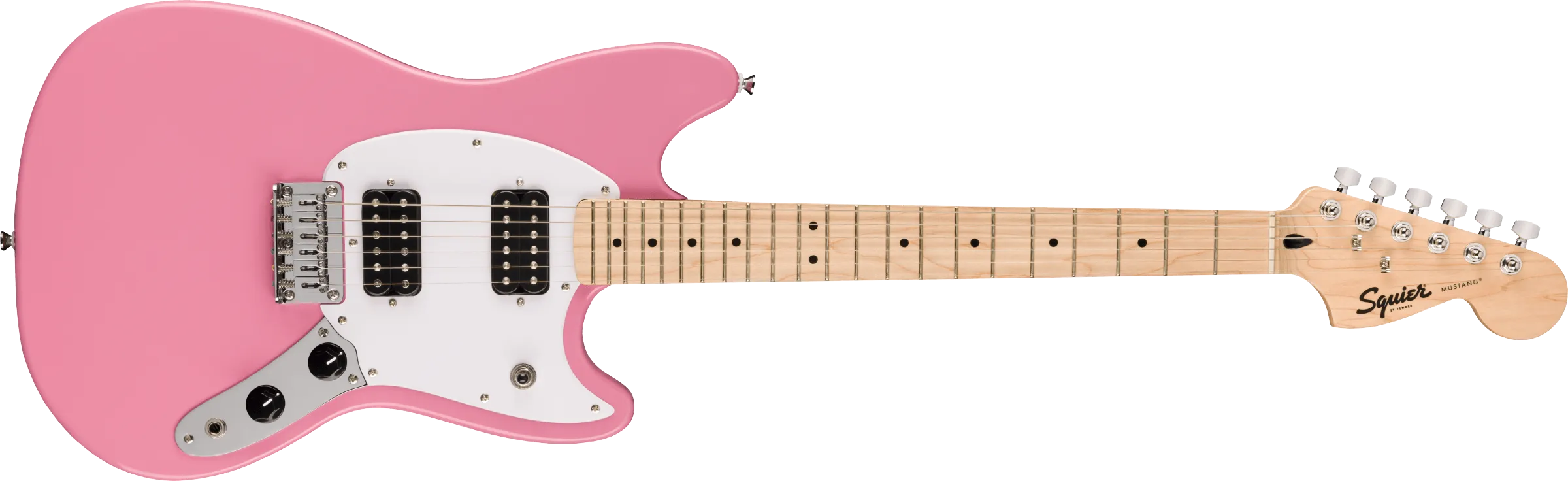 Squier Sonic Mustang HH - Flash Pink