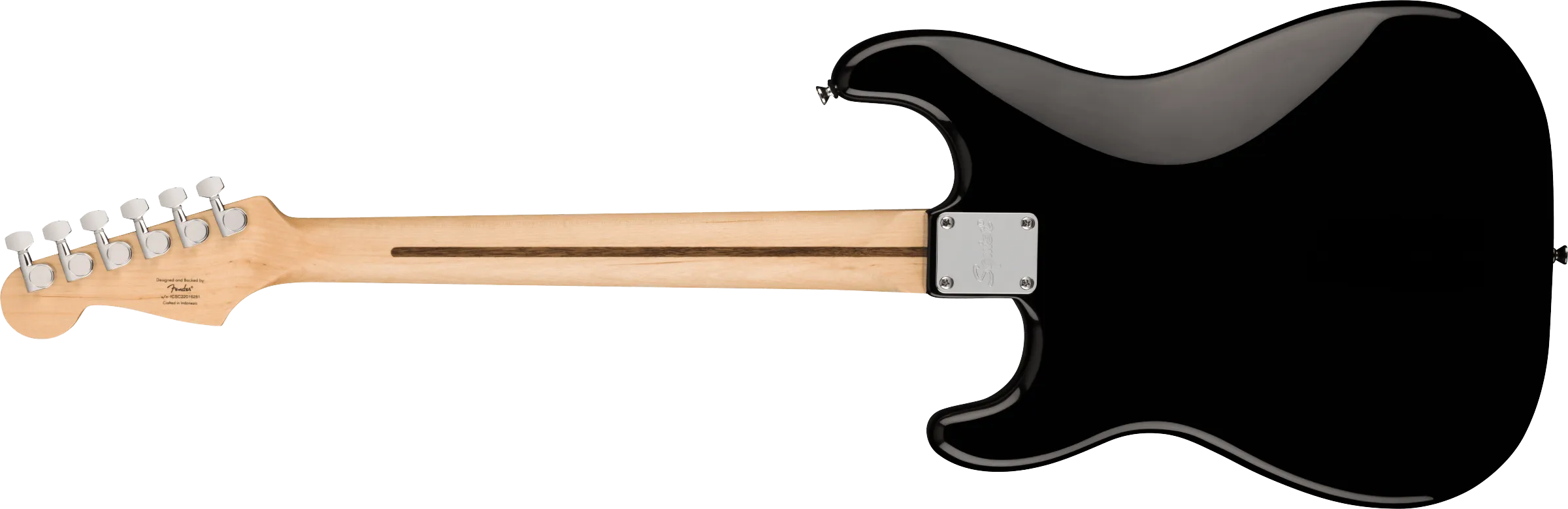 Squier Sonic Stratocaster HT H, Laurel Fingerboard, Black Pickguard, Black