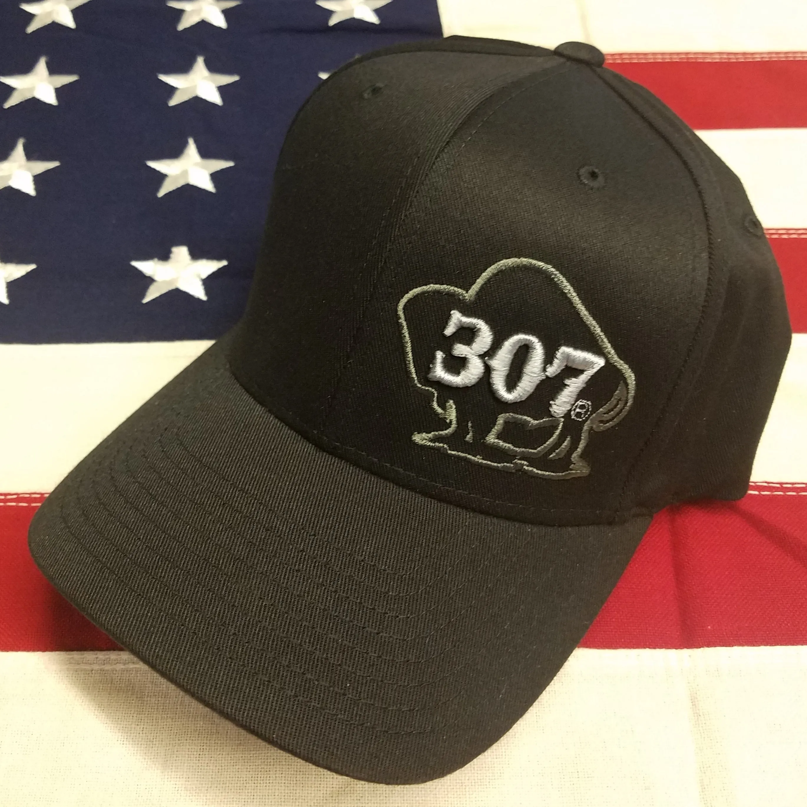 Stealth 307 Buffalo Logo Flexfit Hat