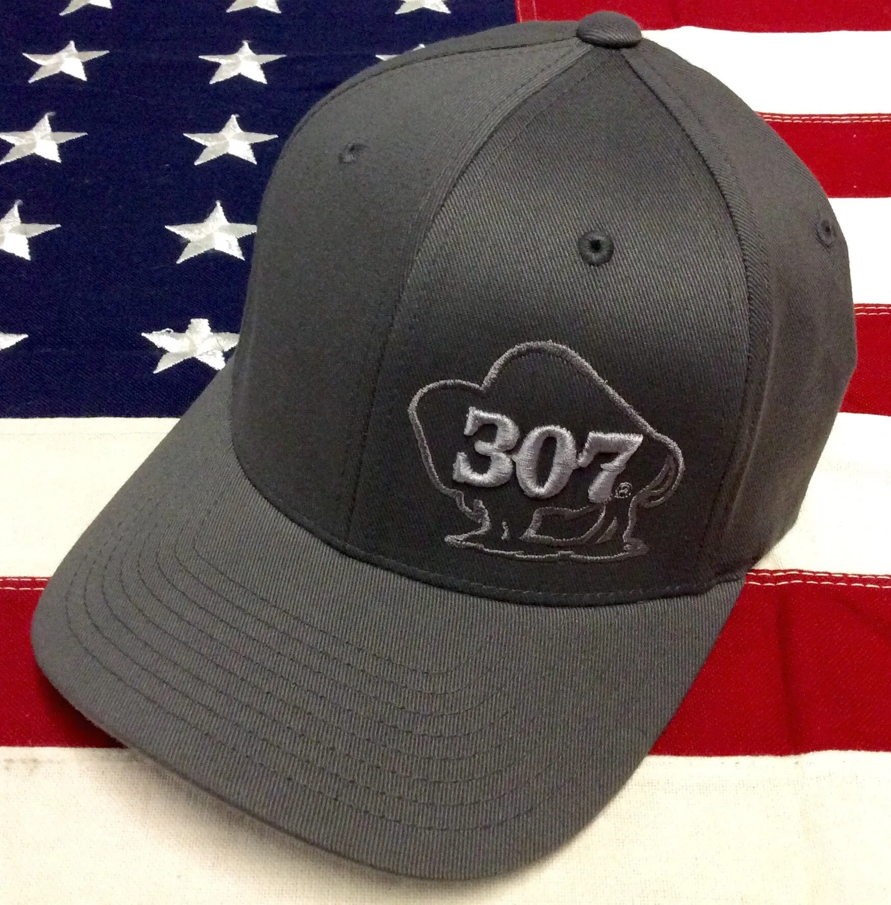 Stealth 307 Buffalo Logo Flexfit Hat