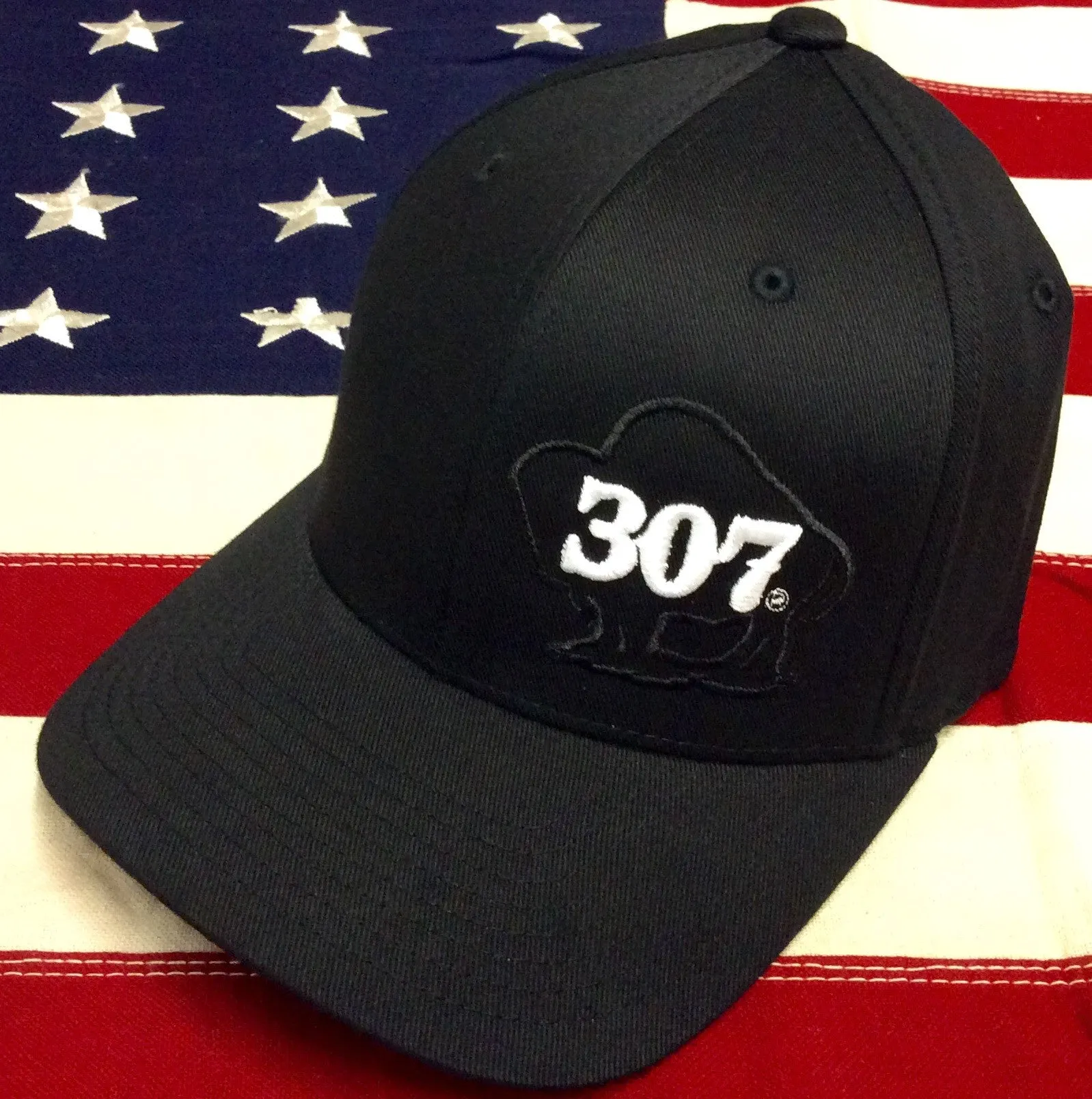 Stealth 307 Buffalo Logo Flexfit Hat