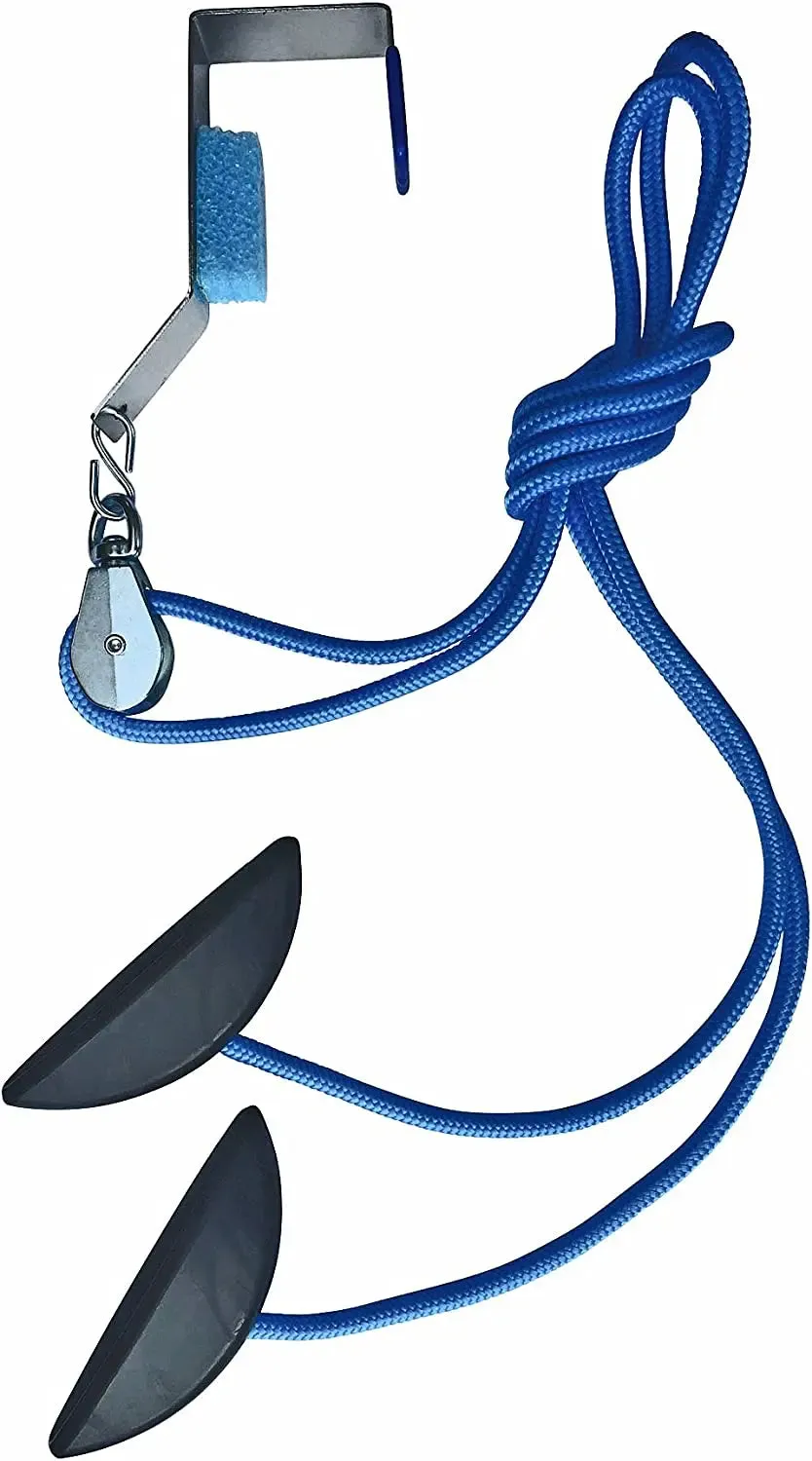 Steel Shoulder Arm Pulley System - Over Door Rehab Exerciser for Home Physical Therapy