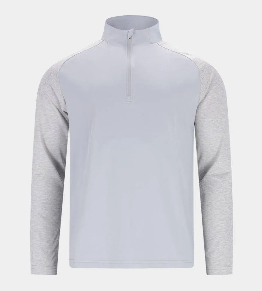 STRETCH MARL MIDLAYER - GREY