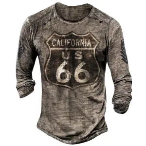T-shirt homme style vintage Amérique