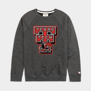 Texas Tech Masked Rider Double "T" Crewneck