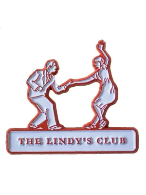 The Lindy's Club Lindance Enamel Pin