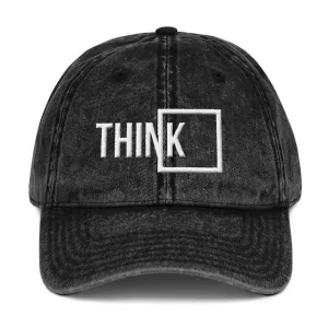 Think Outside the Box Vintage Dad Hat