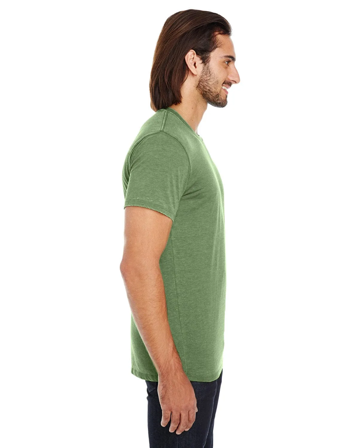 Threadfast Apparel Unisex Vintage Dye T-Shirt | Vintage Grass