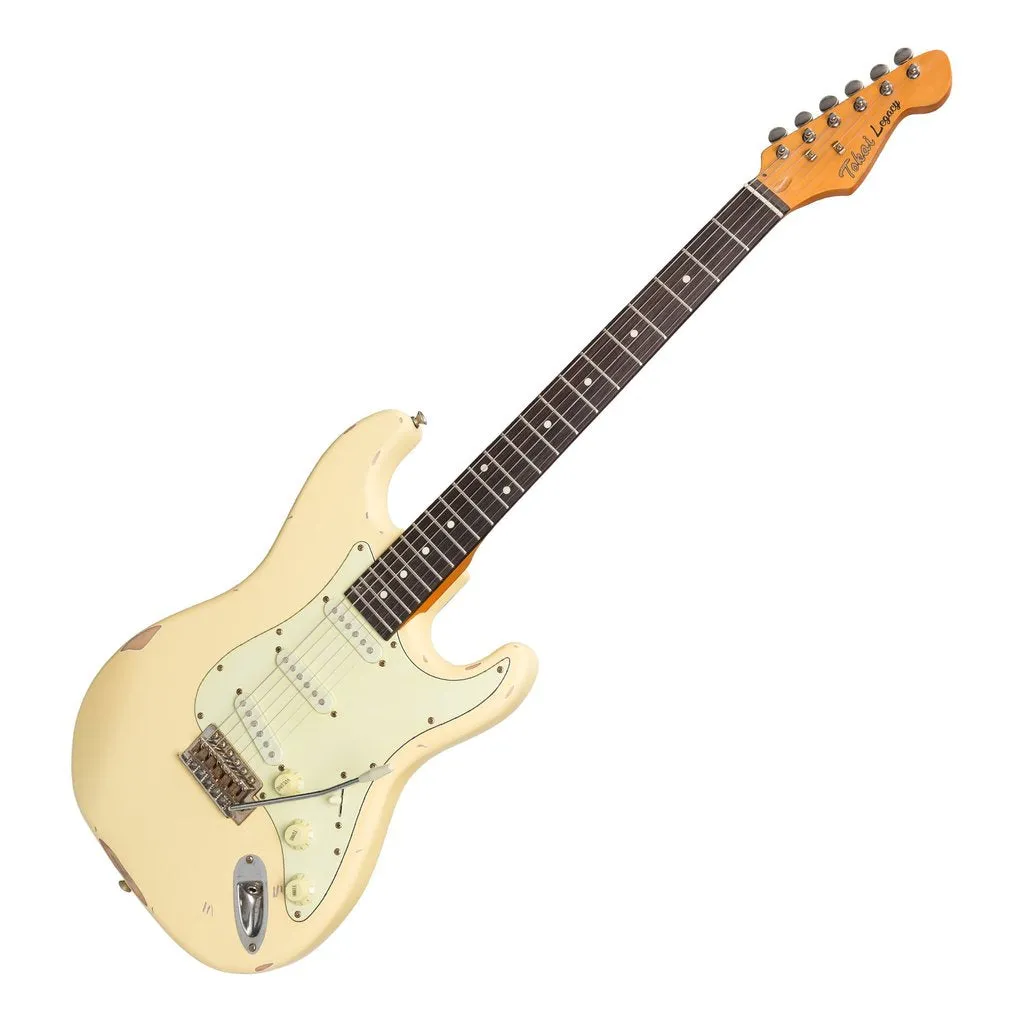 Tokai Legacy ST-Style 'Relic' Electric Guitar (Cream)
