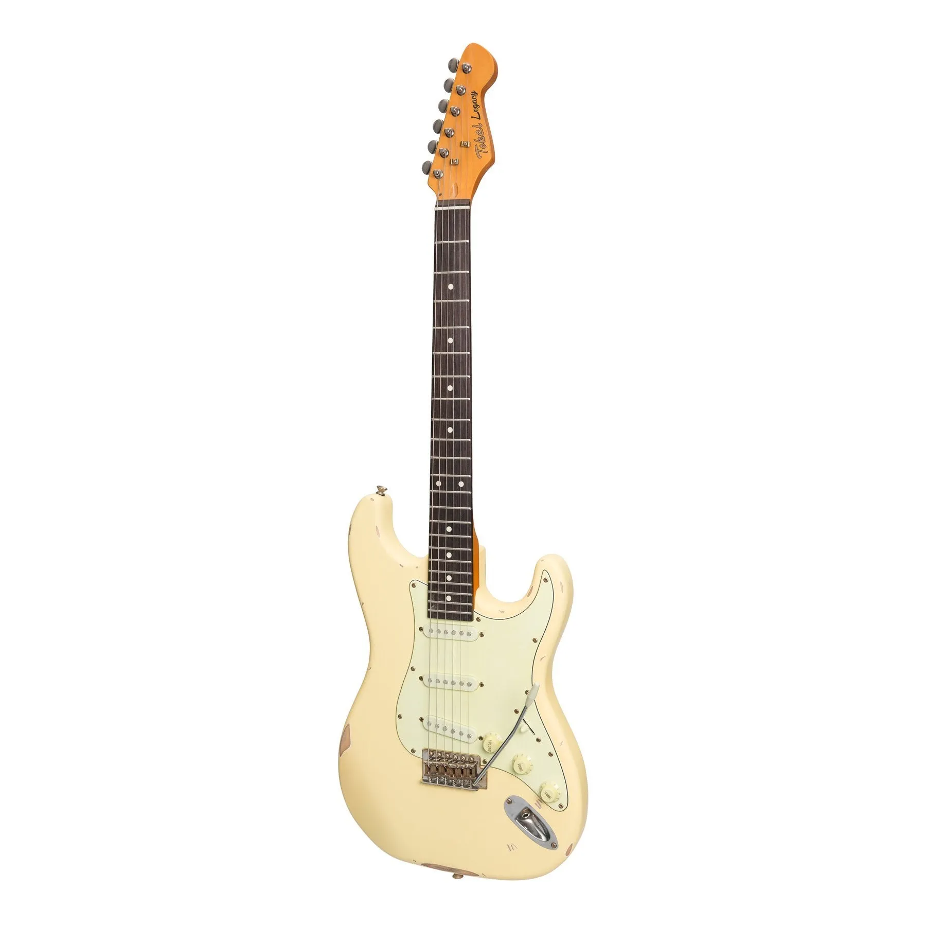 Tokai Legacy ST-Style 'Relic' Electric Guitar (Cream)