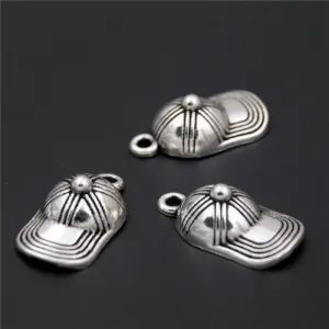 Trendy Alloy Hat BaseBall Cap 3D Charms