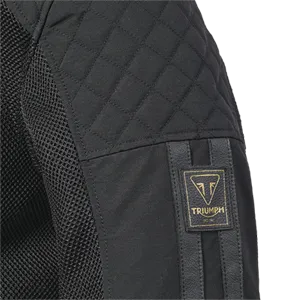 Triumph Braddan Retro Mesh Jacket - Black